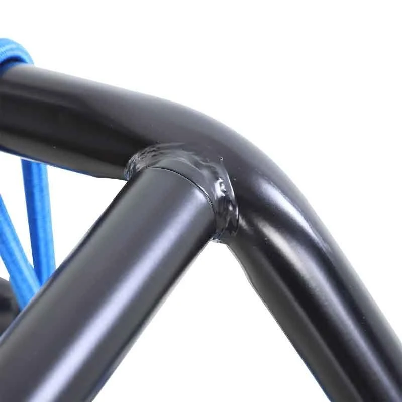 HOMCOM Mini Hexagon Trampoline - Blue/Black - A71-009BU - Image 9