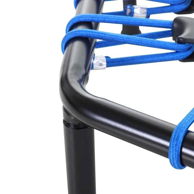 HOMCOM Mini Hexagon Trampoline - Blue/Black - A71-009BU - Image 8