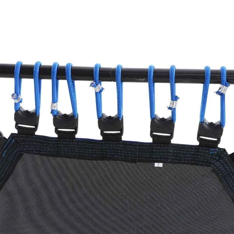 HOMCOM Mini Hexagon Trampoline - Blue/Black - A71-009BU - Image 7