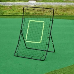 HOMCOM Rebounder Net With PE Mesh - Black - A90-053