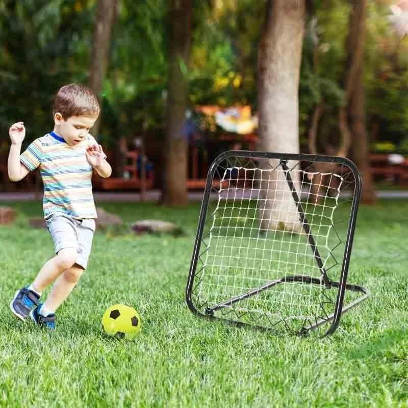 HOMCOM Rebounder Net With PE Mesh - Black - A90-223WT
