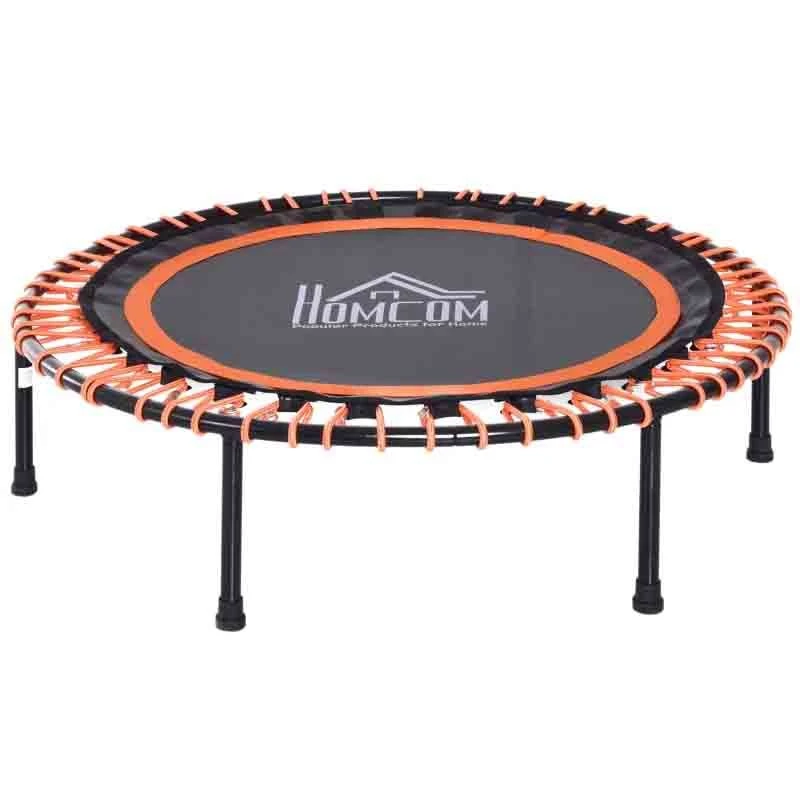 HOMCOM Mini Fitness Trampoline - Black/Orange - A93-038 - Image 3