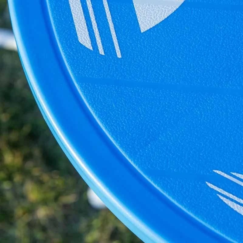 Outsunny Kids Picnic & Table Chair Set - Shark Design - Blue - 312-066BU - Image 6