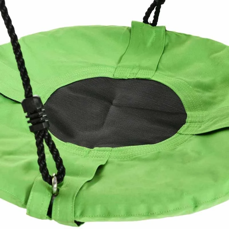 Outsunny 6 In 1 Metal Garden Swing Set For Kids - Red / Blue - 344-053V00DB - Image 5