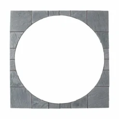 Kelkay Abbey Circle Squaring Off Kit 2.4m For 7.29 M² - Graphite - 8504SKGR