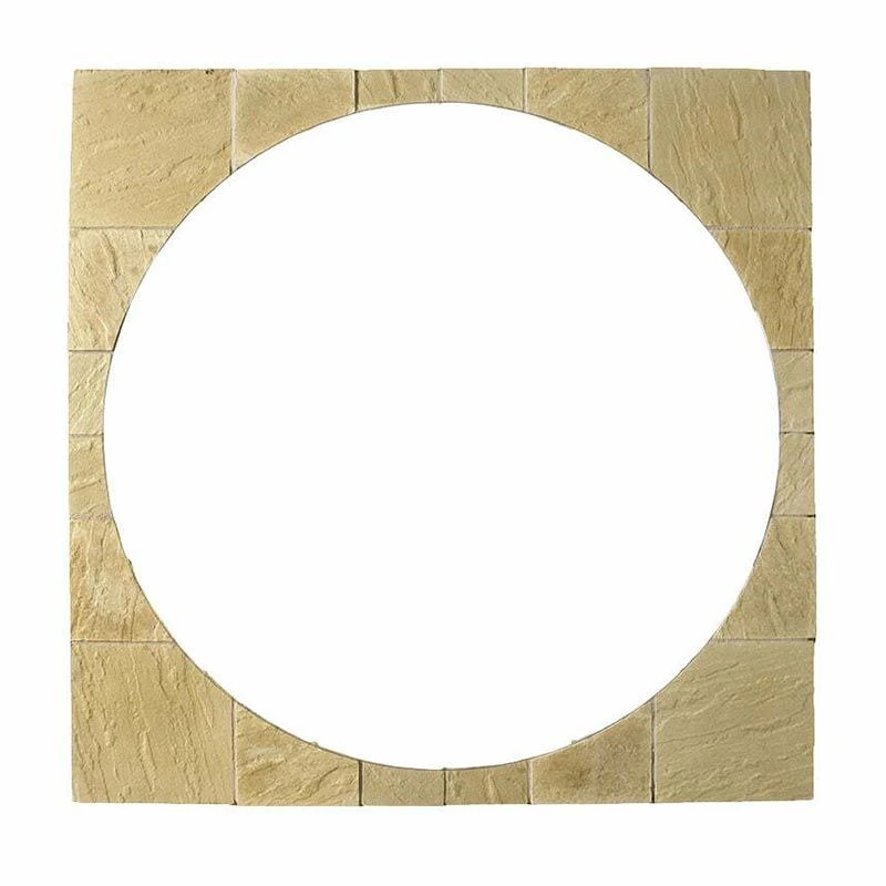 Kelkay Abbey Circle Squaring Off Kit 2.4m For 7.29 M² - York Gold - 8504SKYG