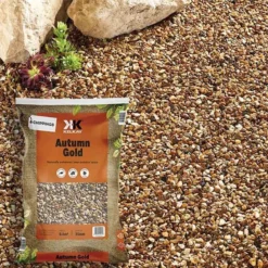 Kelkay Autumn Gold Garden Chippings 8-12mm - Bulk Bag - 7002