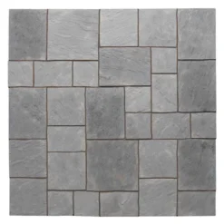 Kelkay Abbey Paving Random Patio Kit 5.76 M² - Graphite - 8581GR