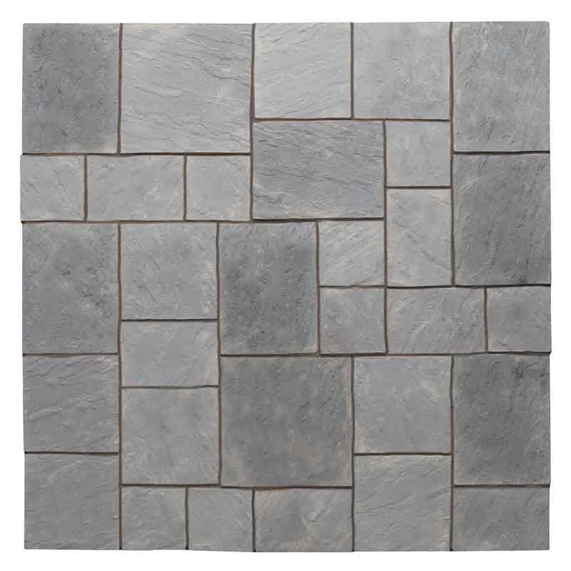 Kelkay Abbey Paving Random Patio Kit 5.76 M² - Graphite - 8581GR
