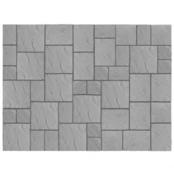 Kelkay Abbey Paving Random Patio Kit 10.22 M² - Graphite - 8583GR