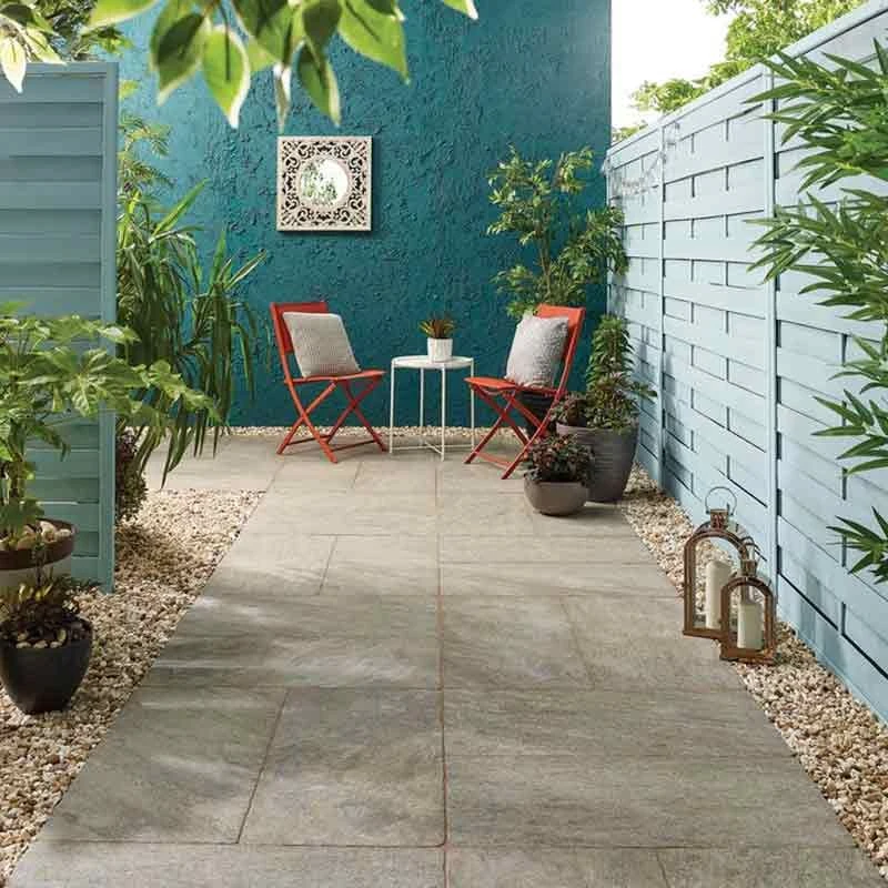 Kelkay Porcelain Paving 800 X 400mm Twin Pack - Cobblestone - 8750CS - Image 2