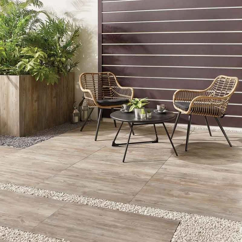 Kelkay Porcelain Paving 800 X 400mm Twin Pack - Rosewood - 8750RW