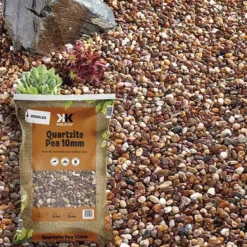 Kelkay Quartzite Pea Garden Pebbles 6-14mm - Bulk Bag - 7024