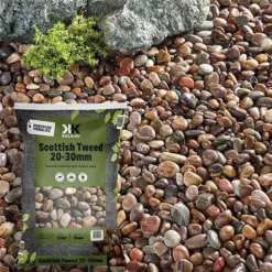 Kelkay Scottish Tweed Garden Pebbles 20-30mm - Bulk Bag - 7046