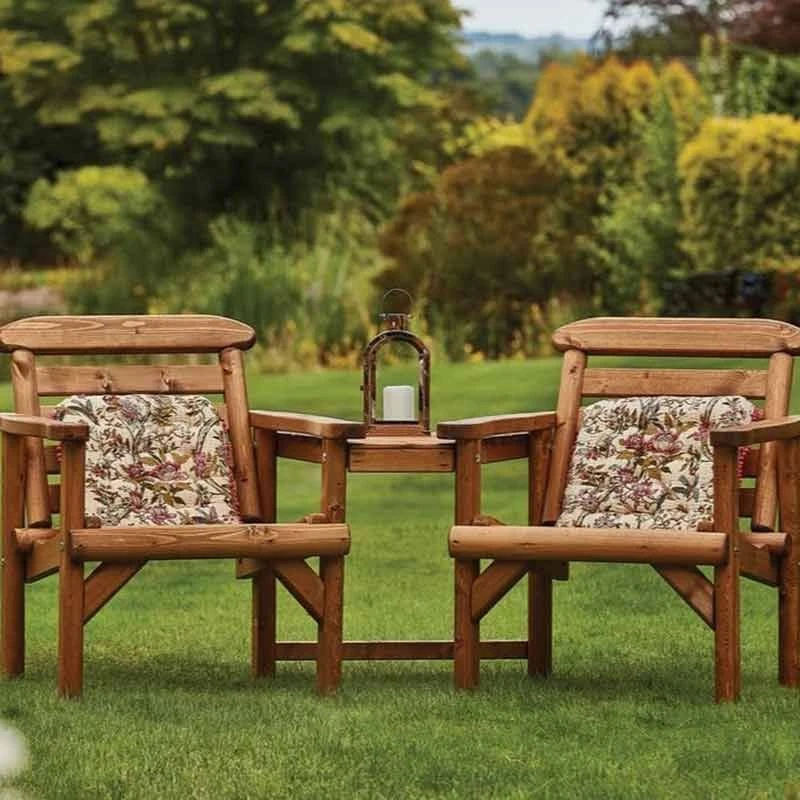 Kelkay Thornton Rustic Companion Seat - Timber - 610011 - Image 2