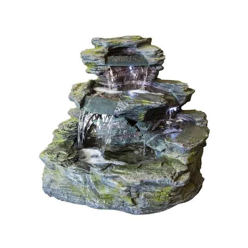 La Hacienda Garda Falls Inc LEDS Water Feature - 4665L - Image 2