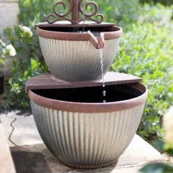 La Hacienda Irondale Pours Water Feature - 44024