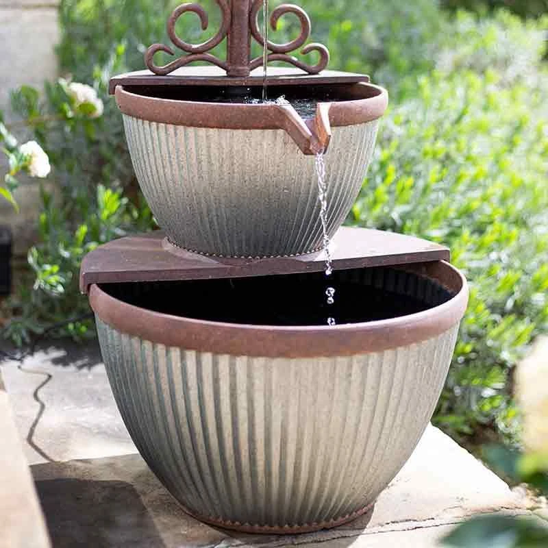 La Hacienda Irondale Pours Water Feature - 44024