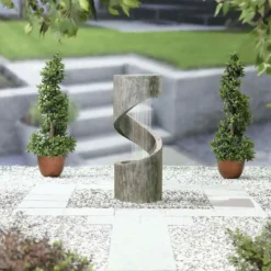 La Hacienda Spiral Showers Inc LED Water Feature - 45221L