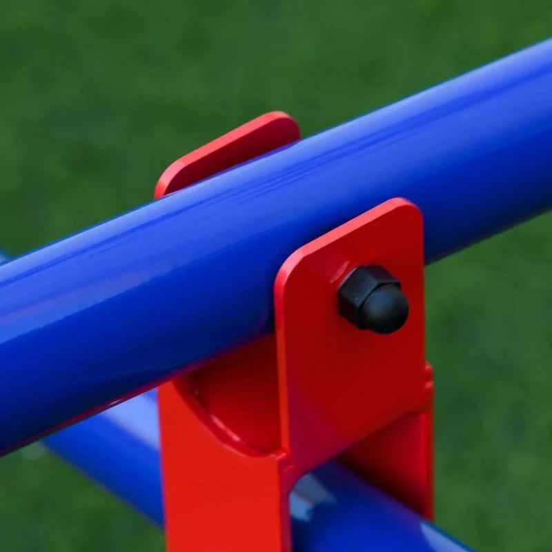 Outsunny 4-Seater Kids Metal Seesaw - 344-024 - Image 6