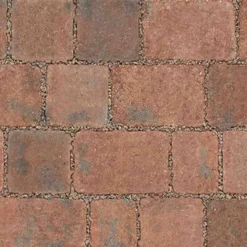 Brett Alpha Flow Permeable Block Paving Rectangular 60mm Large Brick Pack Of 352 - Brindle - NLAFL60BR