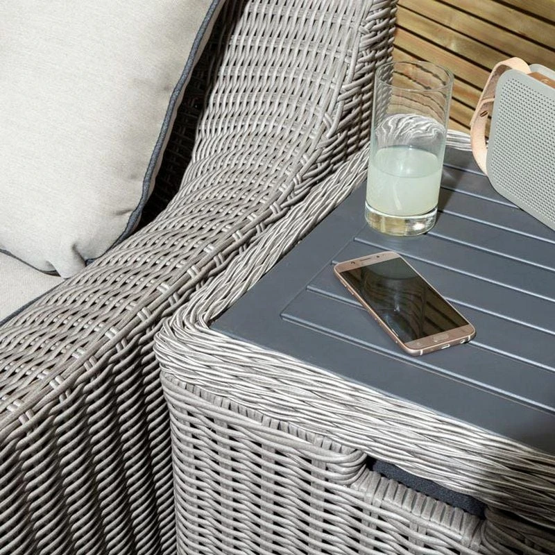 Rowlinson Prestbury Twin Sun Lounger Natural Stone - NSPRESUN - Image 7