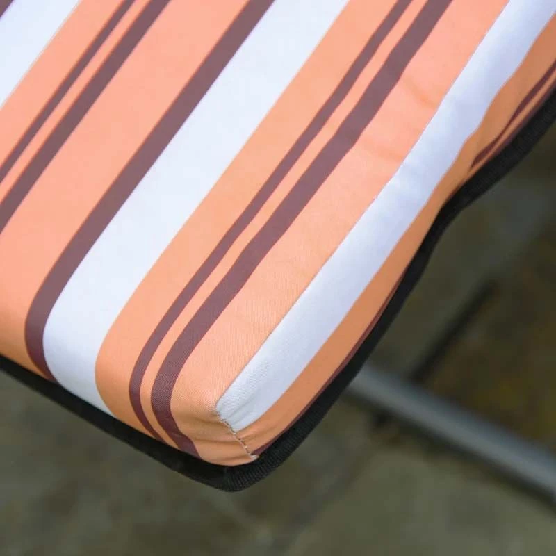 Outsunny 2-Piece Reclining Sun Lounger Set - With Cushions - Pink/White - 01-0711 - Image 8