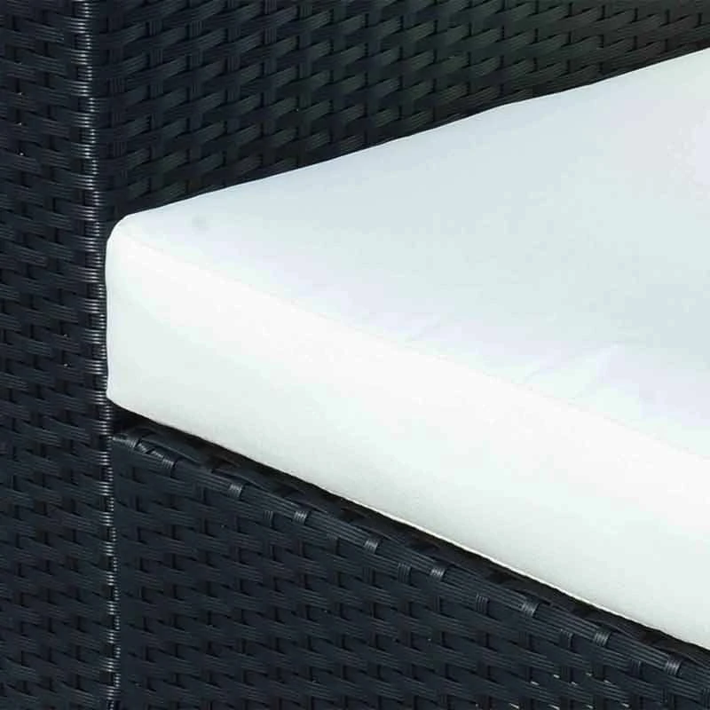 Outsunny Single Rattan Sofa Armchair - Black - 01-0716 - Image 5