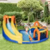 Outsunny 5-in-1 Large Bouncy Castle With Slide & Pool - 4.35 X 4.35 X 2m - 342-048V70