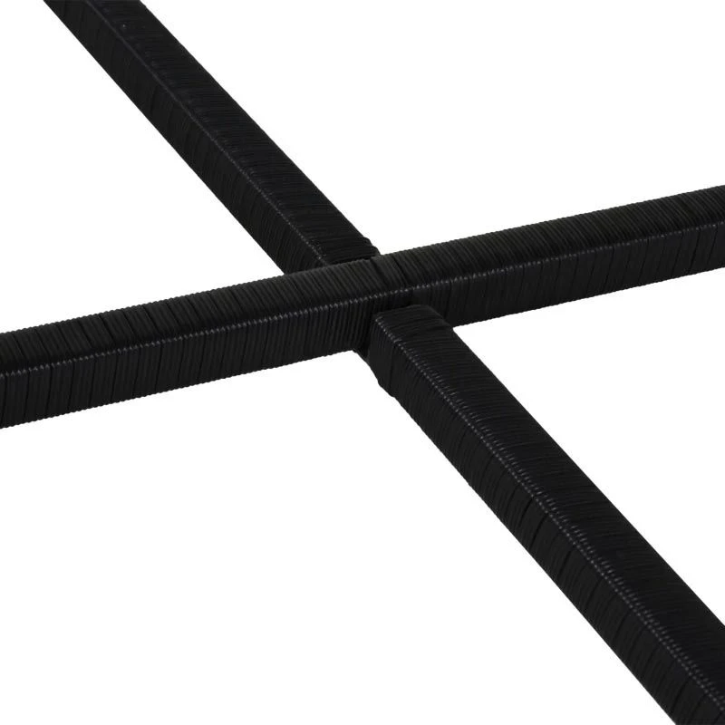 Outsunny 8-Seater Rattan Dining Table And Chair Set - Black & Milk White - 841-108 - Image 10