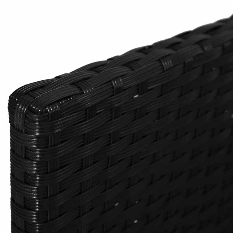 Outsunny 11 Piece Rattan Dining Patio Set With Cushion - Black & Milk White - 841-163 - Image 10