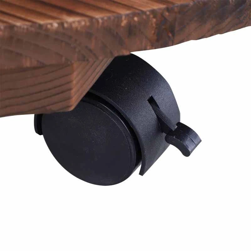 Outsunny Fir Wood 3 Barrel Water Feature With Electric Pump - Brown - 844-271V70 - Image 7