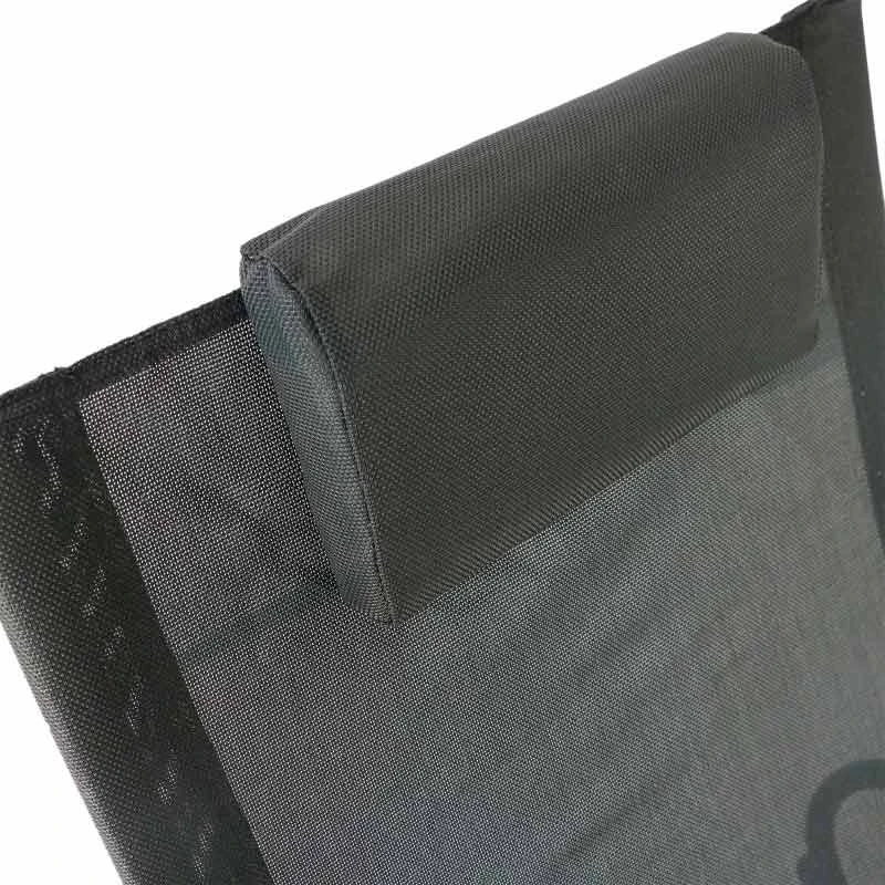 Outsunny Garden Rocking Chair - Black - 84A-090 - Image 9