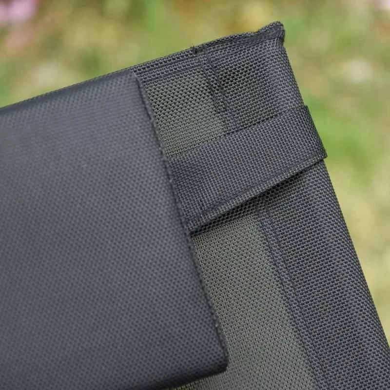 Outsunny Garden Rocking Chair With Recliner Seat - Black - 84A-160V70BK - Image 9