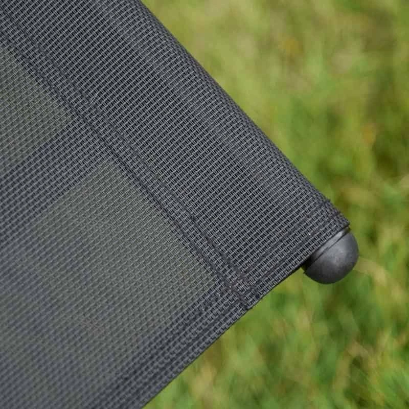 Outsunny Garden Rocking Chair With Recliner Seat - Black - 84A-160V70BK - Image 10