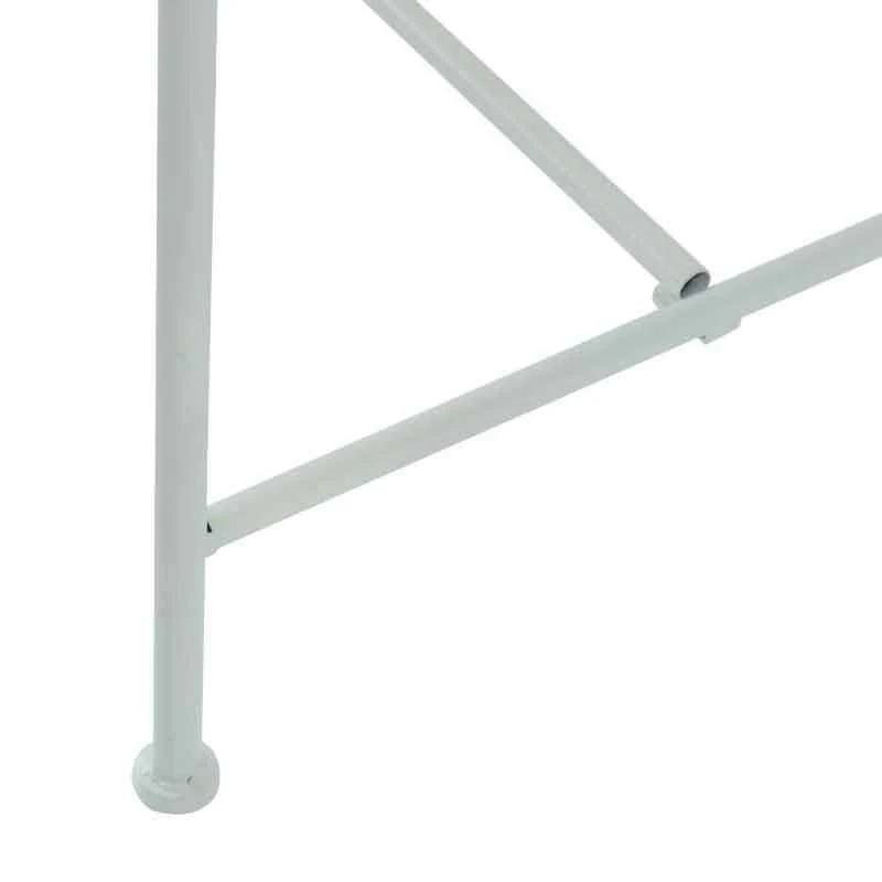 Outsunny Heavy-Duty Garden Bench - White - 84B-077 - Image 8