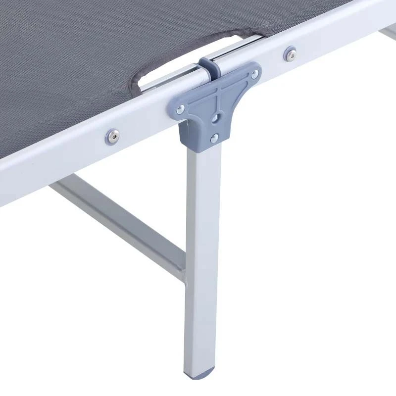 Outsunny Reclining Sun Lounger With Sun Shade - Black - 84B-433CG - Image 9