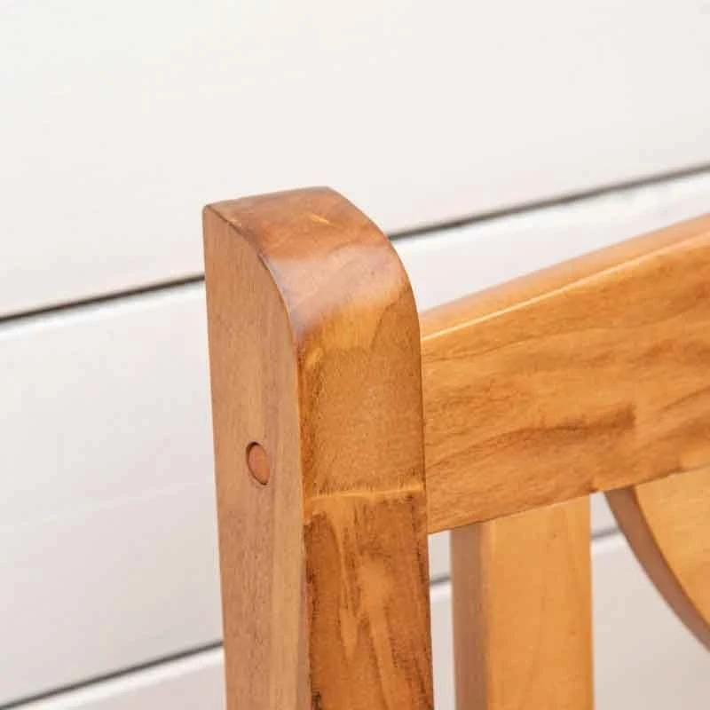 Outsunny 2-Seater Wooden Garden Bench - Natural - 84B-738ND - Image 7