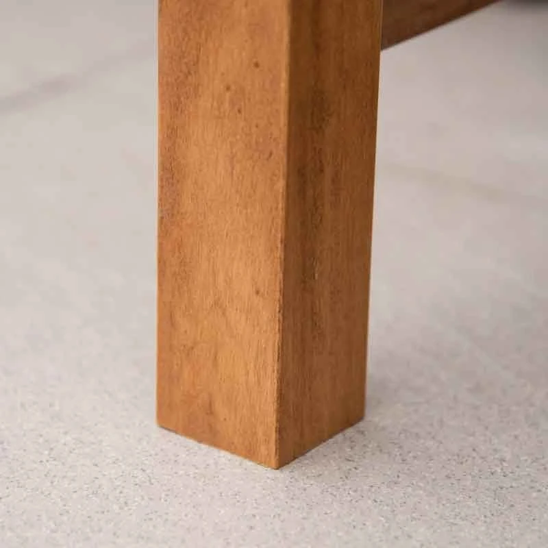 Outsunny 2-Seater Wooden Garden Bench - Natural - 84B-738ND - Image 10