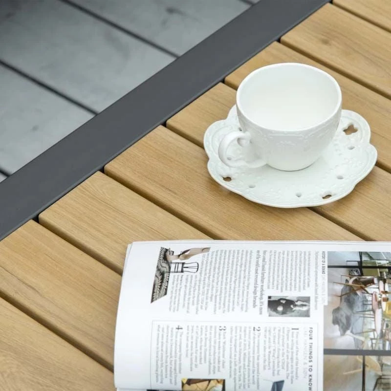 Outsunny 4 Piece L-Shaped Garden Furniture Set - Grey - 84B-779V01 - Image 7