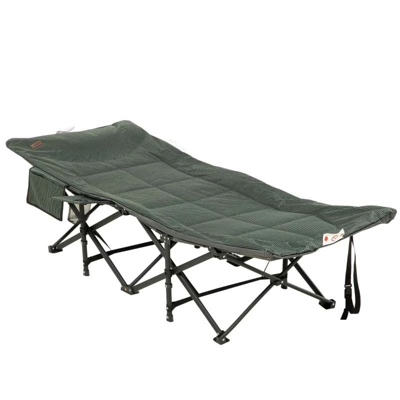 Outsunny Foldable Camping Bed - Grey - 84G-062V70GY - Image 2