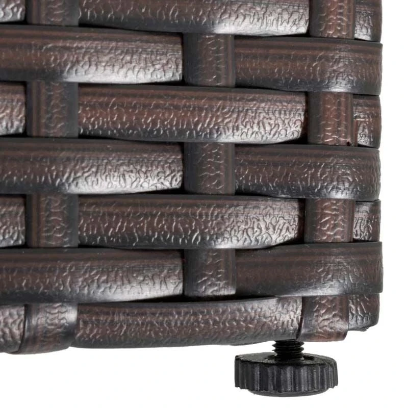 Outsunny 8-Seater Rattan Garden Furniture Set - Beige - 860-144V70 - Image 7