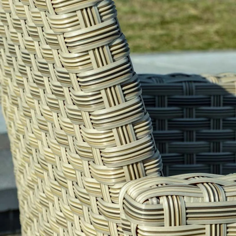 Outsunny 5-Seater Rattan Garden Furniture Set - Brown/Grey - 860-178V70 - Image 7