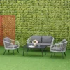 Outsunny 5-Seater Rattan Garden Furniture Set - Grey - 860-223V70