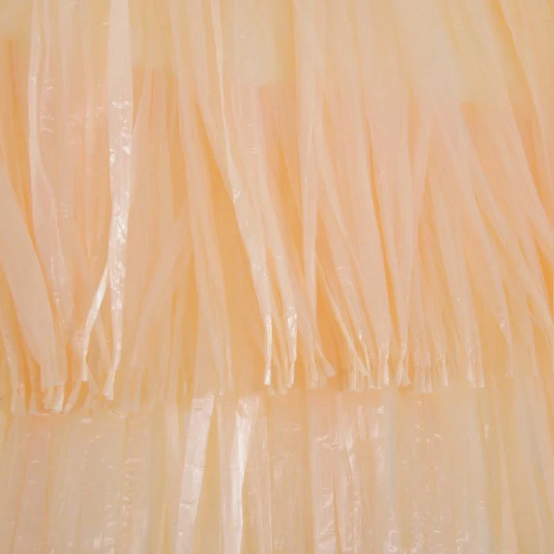 Outsunny Hawaiian Beach Sun Tilting Umbrella - Yellow - 01-0025 - Image 5