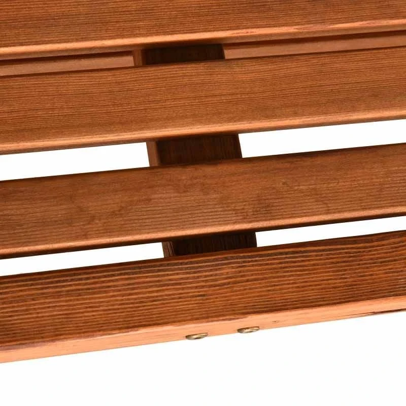 Outsunny 2 In 1 Wooden Garden Swing Chair - Green - 01-0078 - Image 5