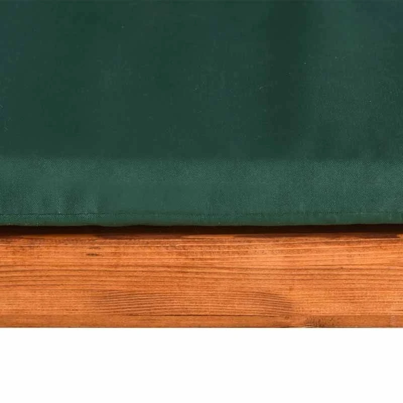 Outsunny 2 In 1 Wooden Garden Swing Chair - Green - 01-0078 - Image 8