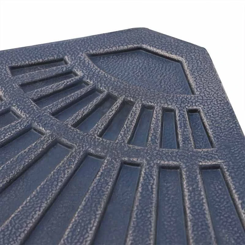 Outsunny Set Of Two Fan-Shaped Parasol Umbrella Weights - Bronze - 01-0221 - Image 3