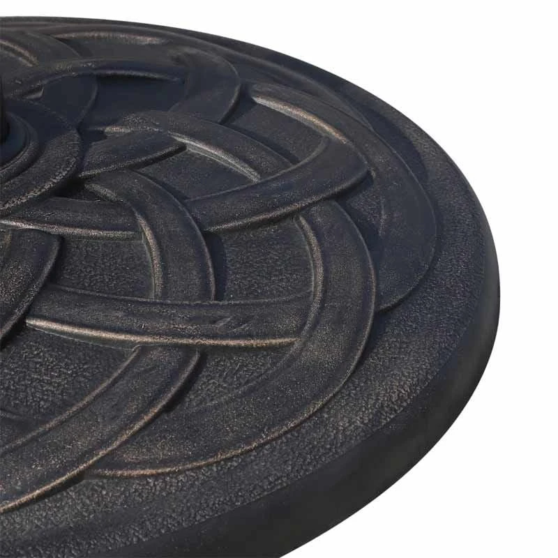 Outsunny Resin Umbrella Base For 38mm To 48mm Poles - Bronze - 01-0413 - Image 4