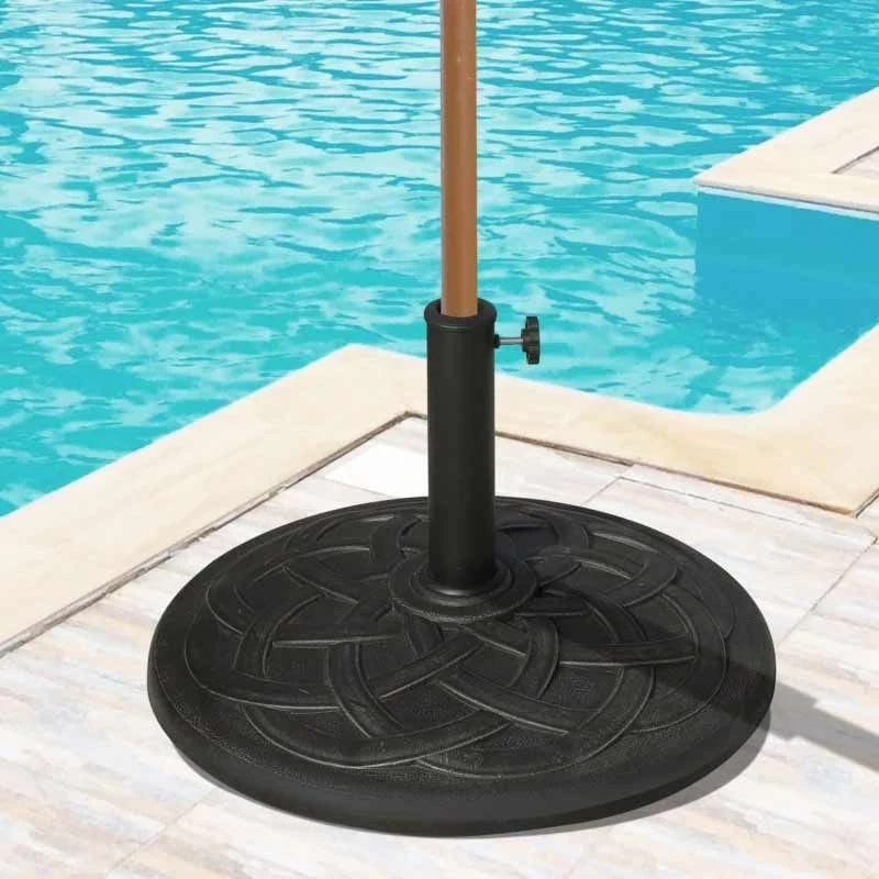 Outsunny Resin Umbrella Base For 38mm To 48mm Poles - Bronze - 01-0413 - Image 3
